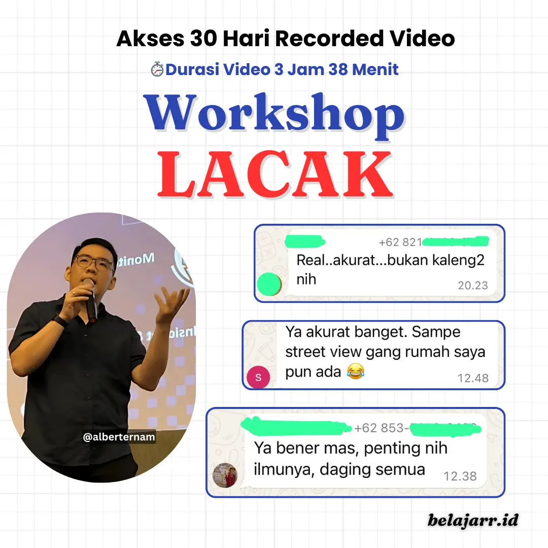 Recorded Workshop Lacak